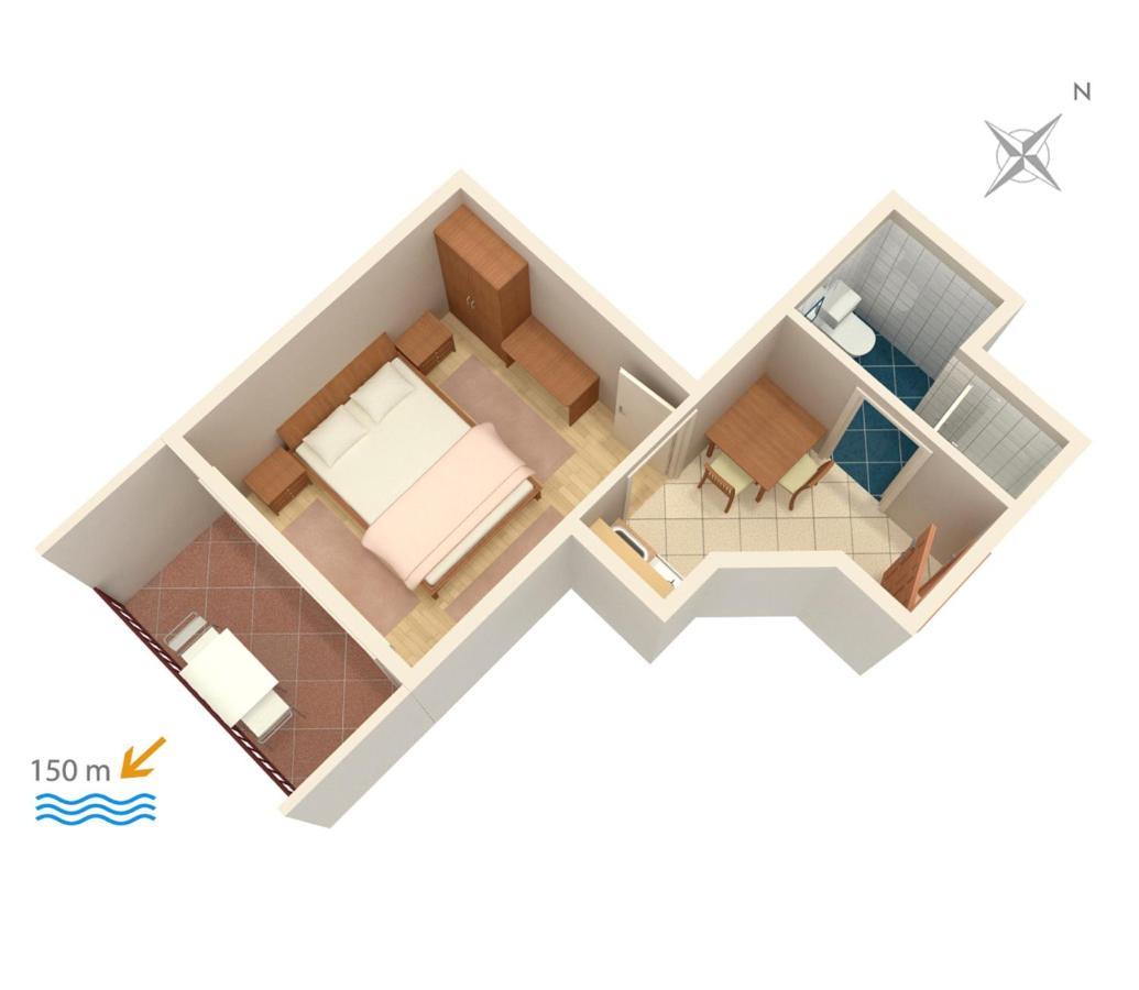 Apartments With A Parking Space Baska Voda, Makarska - 301 Exterior foto